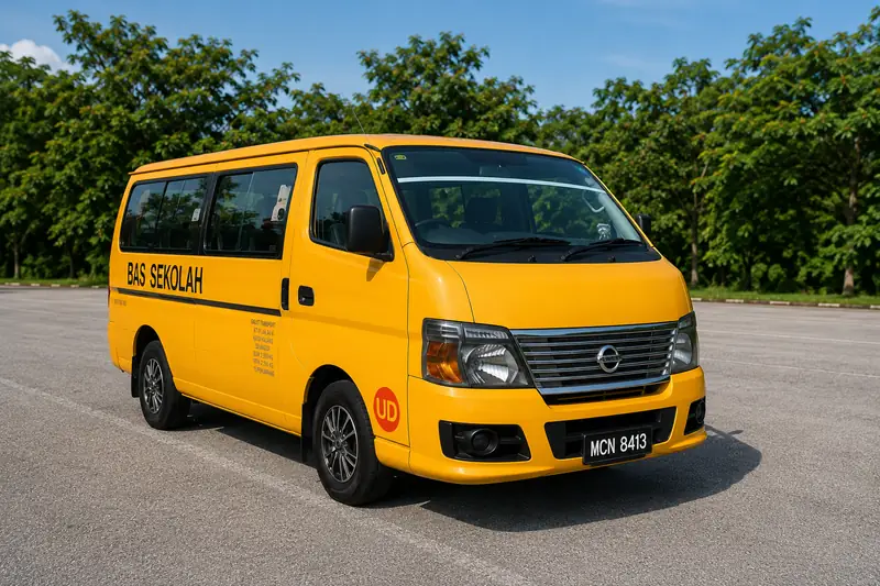 Van sekolah Salut Transport MCN 8413